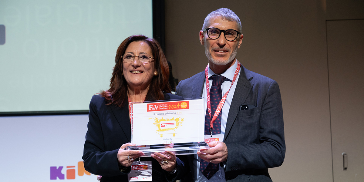 A Esselunga Superstore il premio del miglior carrello ortofrutta in assoluto del 2024